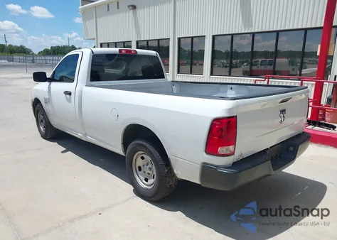 2021 Ram 1500 Classic Tradesman 4X2 8' Box из США, поврежденный, VIN 3C6JR6DG1MG504134